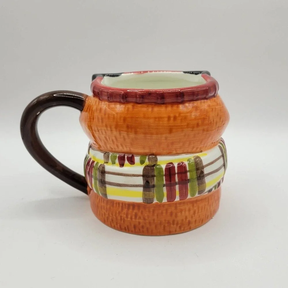 Sur La Table Ceramic Fox Wearing a Scarf Coffee Mug